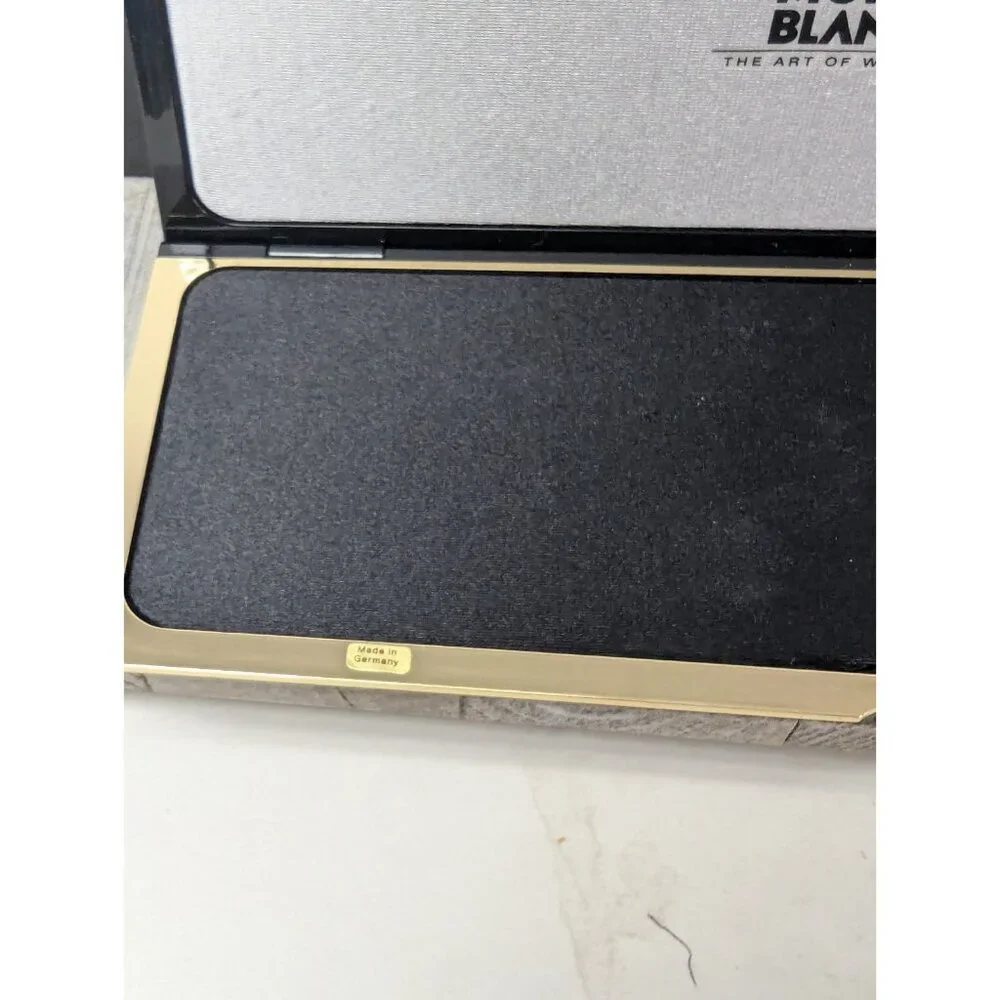Used Mont Blanc Pen Presentation Box, Service Booklet, Storage Box  ** BOX ONLY - Picture 7 of 15